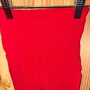 Anthropologie Red Tights